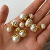 Pearl earrings