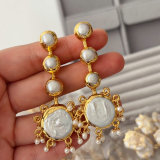 Fresh water pearl earrings