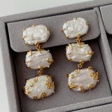 Fresh water pearl earrings