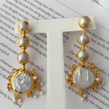 Fresh water pearl earrings