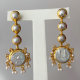 Fresh water pearl earrings
