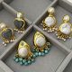 Fresh water pearl earrings