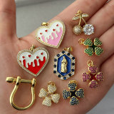 Flower charm
