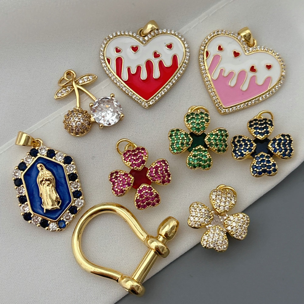 Flower charm