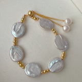 Fresh water pearl bracelet