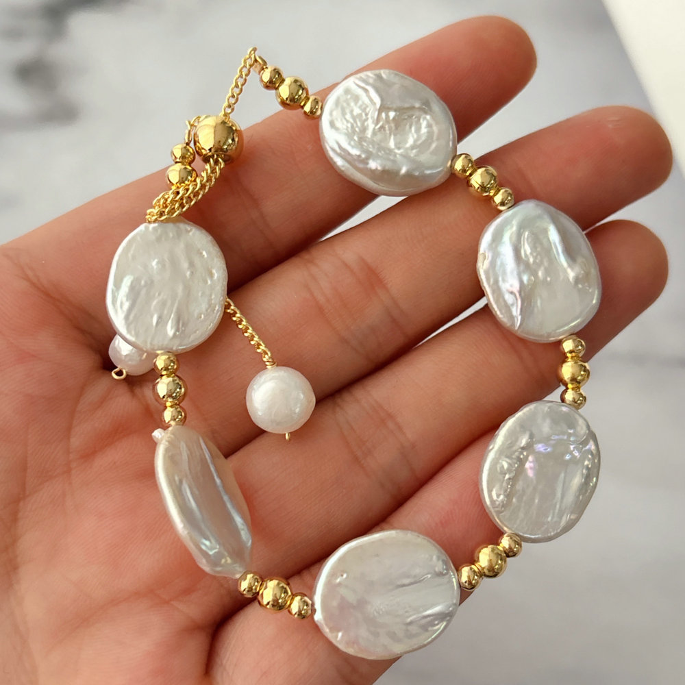 Fresh water pearl bracelet