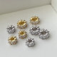 Pave zircon spacer charm