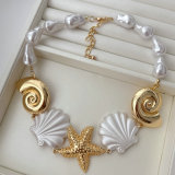Chunky shell necklace