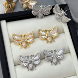 Small bee earrings