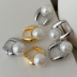 Pearl earrings
