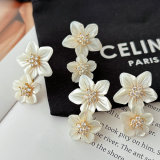 Shell flower earrings