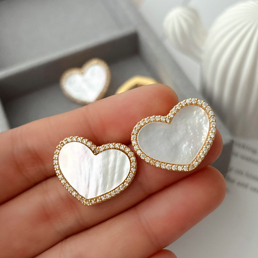 Heart earrings