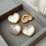 Heart earrings