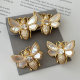 Pave bee earrings