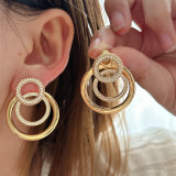 Circle earrings