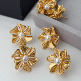 Flower earrings