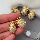 Ladybug earrings