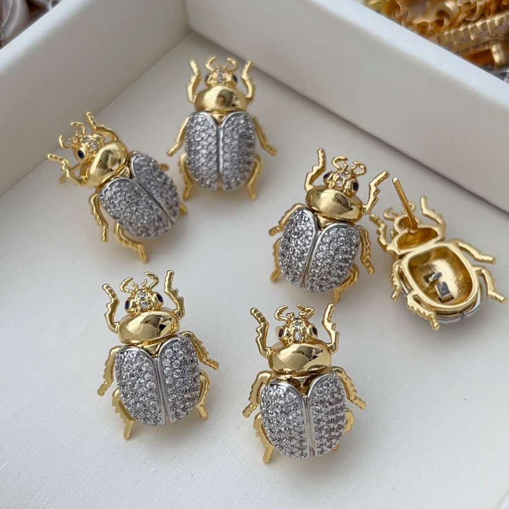 Ladybug earrings