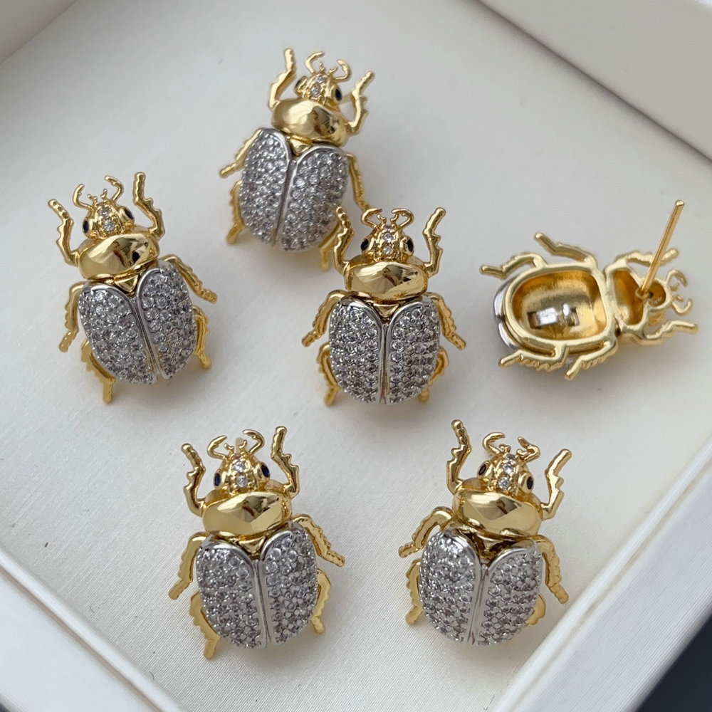 Ladybug earrings