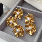 Flower earrings