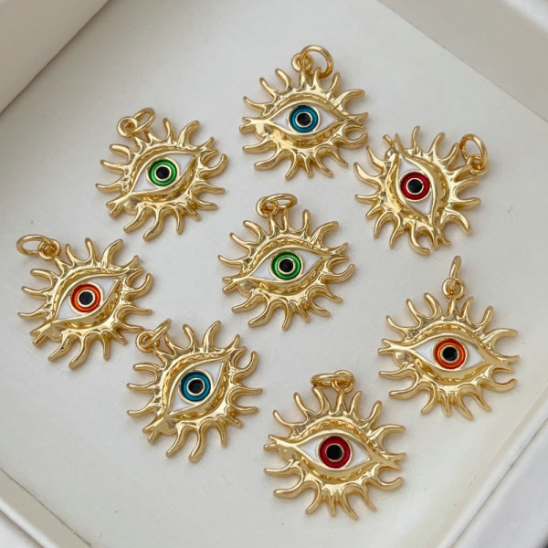 Sunflower charm