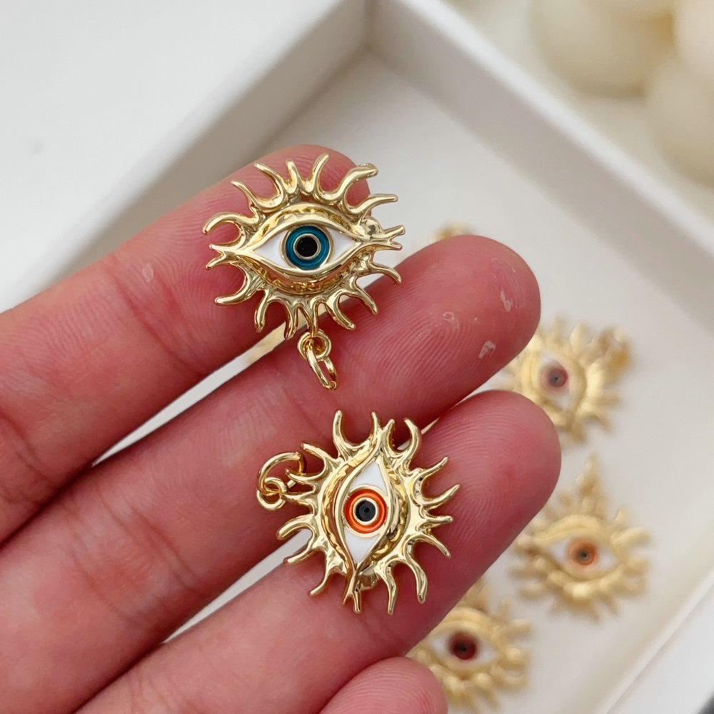 Sunflower charm