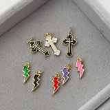 Enamel flash charm