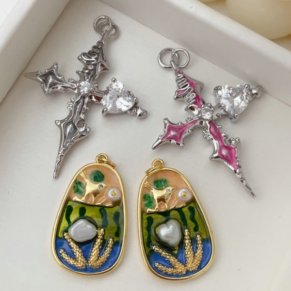 Cross charm