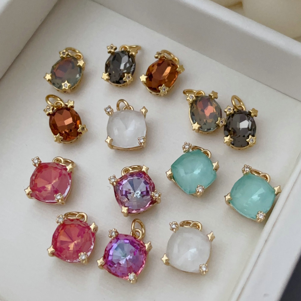 Crystal charm