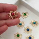 Sunflower charm
