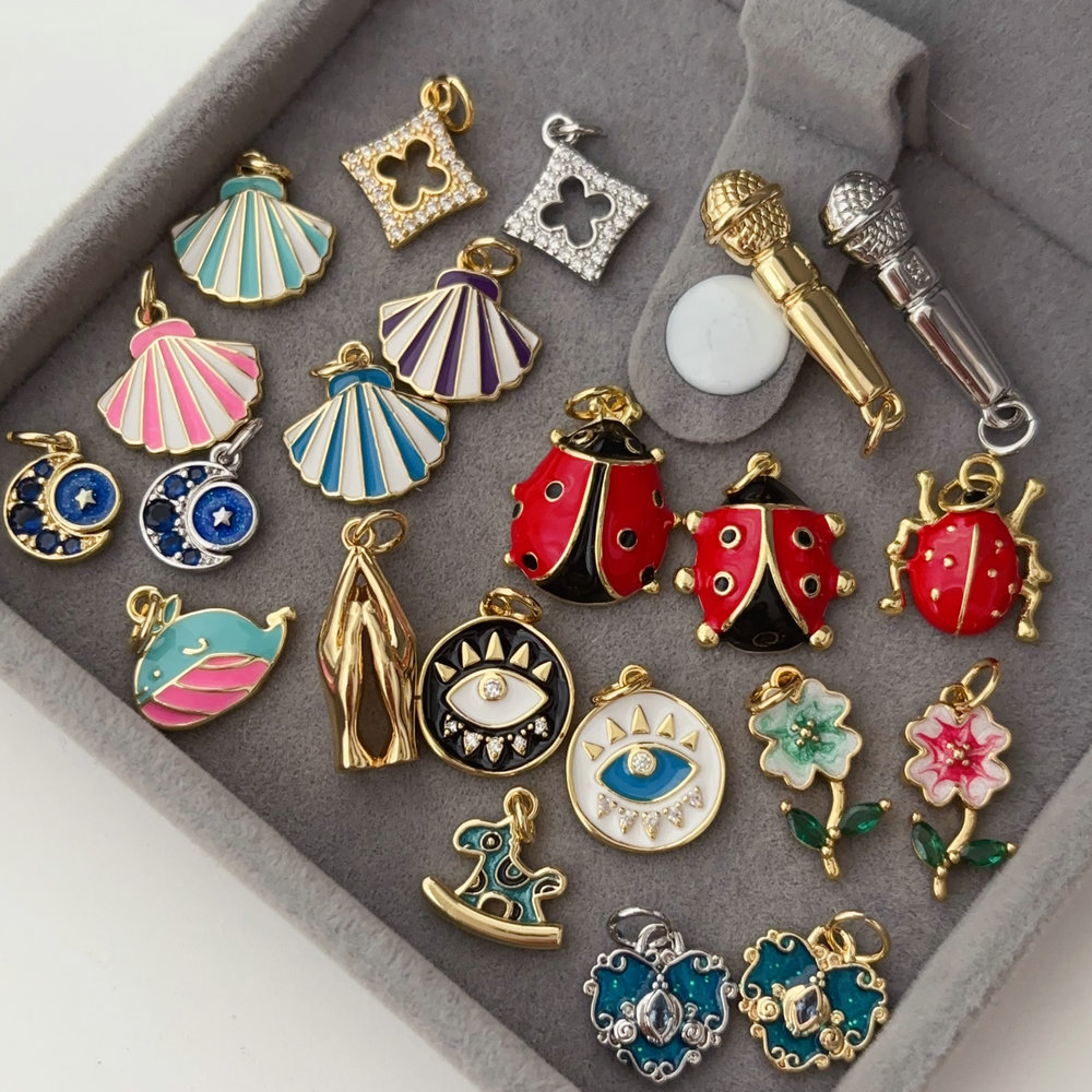 Red ladybug charm