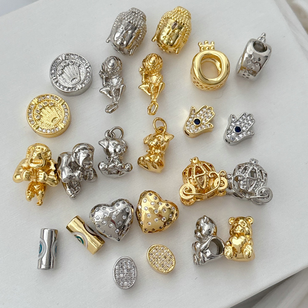 Diy budda charm bead