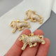 Pave tiger charm