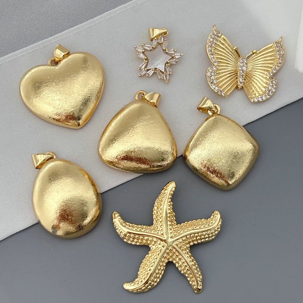 heart star charm diy jewelry