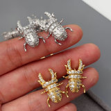 Beetle earring