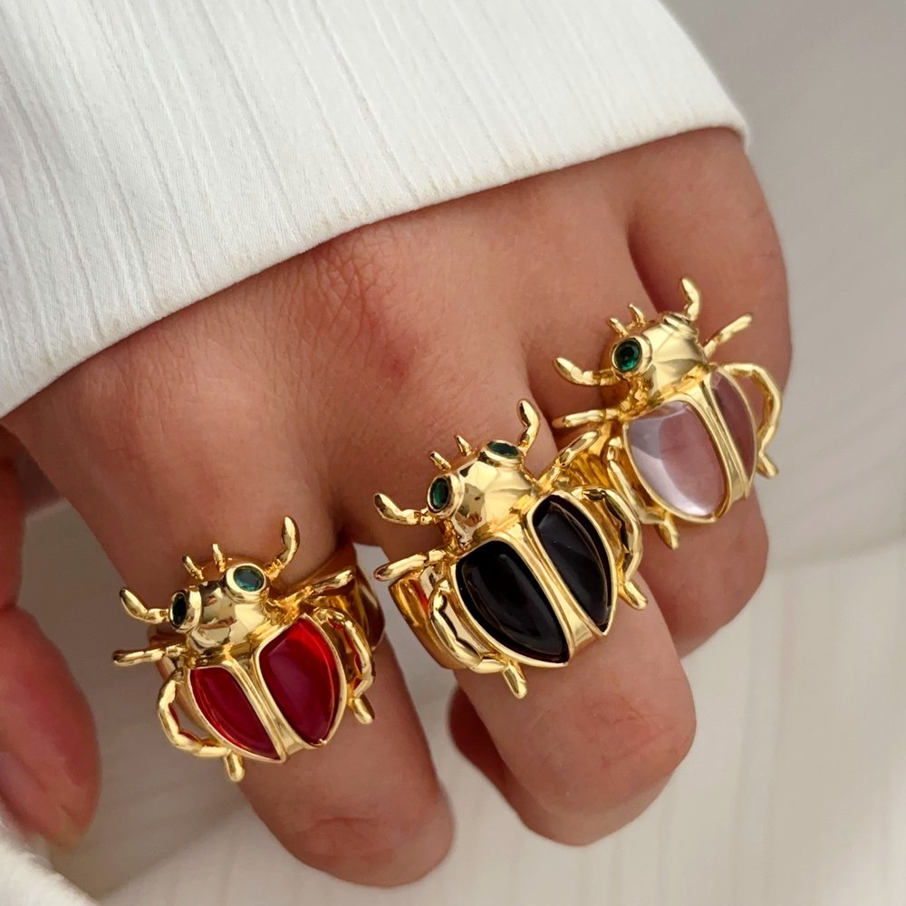 Ladybug ring