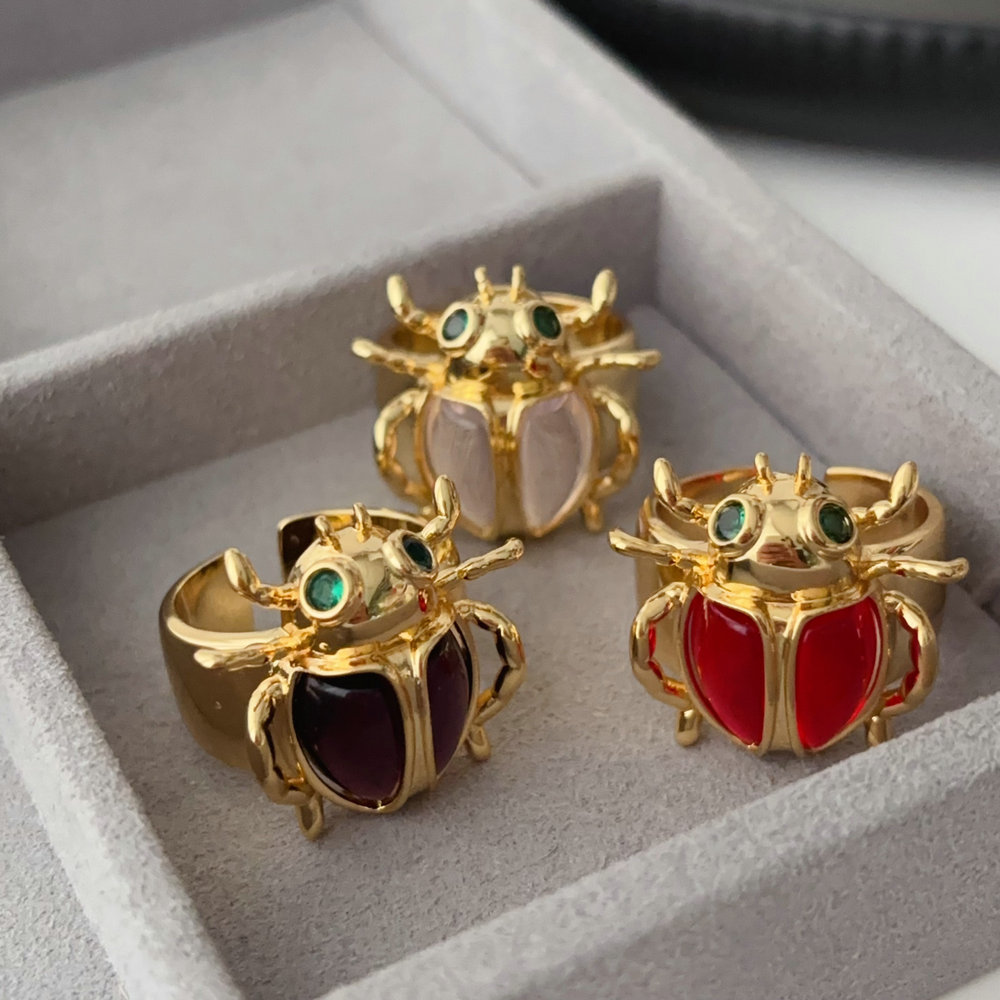 Ladybug ring