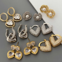 Heart earrings