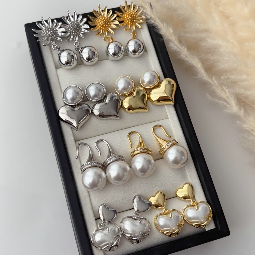 Heart earrings