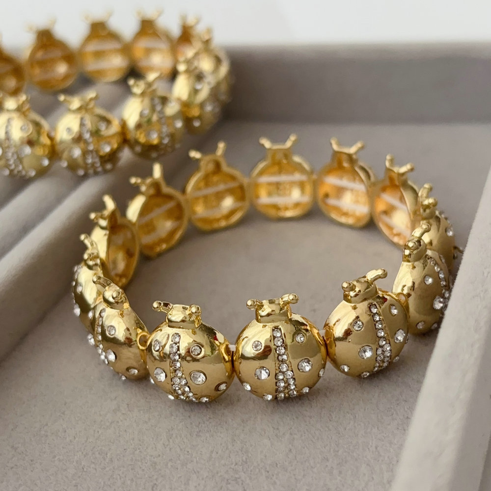 Ladybug bracelet