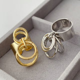 Metal chain ring
