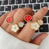 Lady bug ring