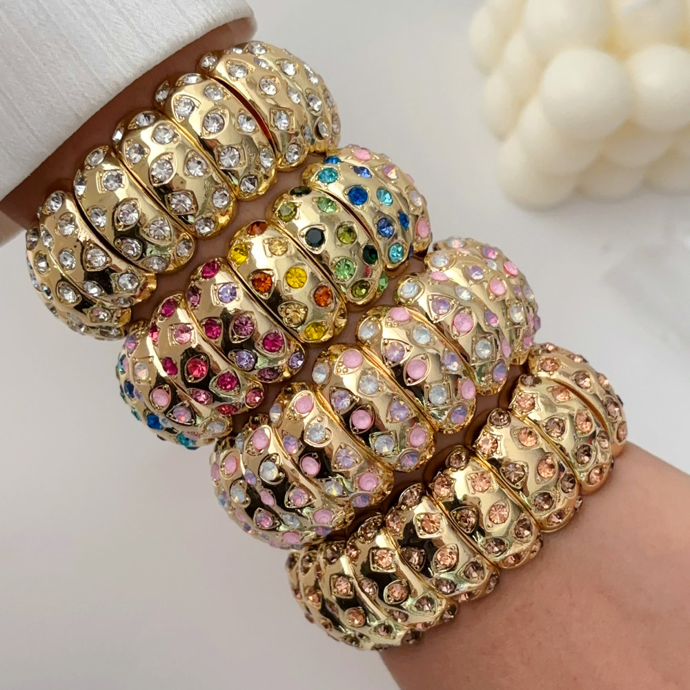 Chunky colorful bracelet