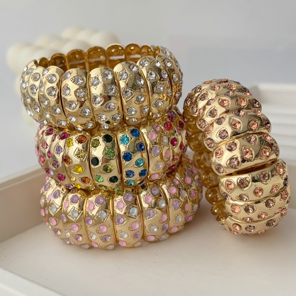 Chunky colorful bracelet