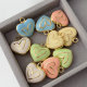 Enamel heart charm