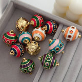 Enamel ball pendant
