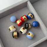 Enamel ball bead