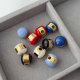 Enamel ball bead