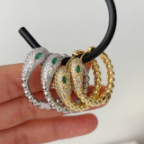 Ball snake earrings