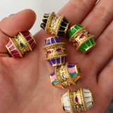 Enamel ball bead